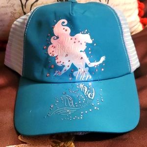 NWT Disney Parks Little Mermaid Trucker Hat